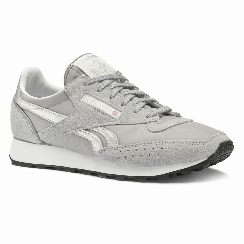 Reebok Classic 83 Shoes Womens Grey/White/Silver/Black India OI1565PX